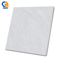Baldosas de Porcelana Pulida de 800x800mm y 10mm de Grosor, Antibacterianas, Antideslizantes, con Diseño de Madera, para Interiores de Villas Modernas, Baños y Habitaciones