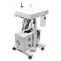 Compresseur d'air portable de haute qualité Lexison PAC-GAP 300 pour chariot dentaire mobile