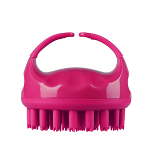 Reusable Handheld Soft Silicone Hair Scalp Massager Shampoo Brush <b>Bath</b> Brushes for Home Use - Product Image 5