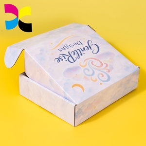 Scatola di Imballaggio in Cartone Ondulato Personalizzata con Logo Stampato, Scatola Pieghevole in Carta Kraft per Spedizioni e Corrispondenza - Product Image 3