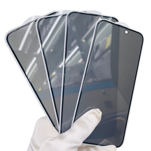 Protection d'écran anti-espion pour <span class=keywords><strong>iPhone</strong></span> 16 17 Pro Max, verre trempé 9H double résistance anti-éclatement, installation facile - Product Image 1
