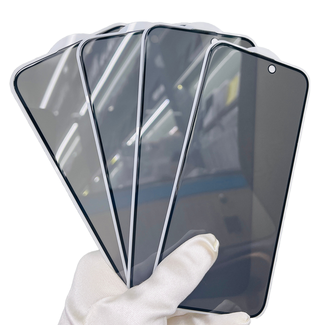 Privacy Screen Protector for iPhone 16 17Pro Max 9H Hardness Double Shatterproof Anti-Spy Tempered Glass Film Easy Installation