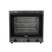 Four électrique de convection de four de vapeur de Combi avec le matériel d'acier inoxydable de plateaux de la fonction 60L 4 de vapeur