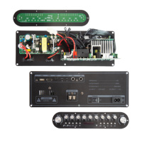 Module amplificateur audio stéréo haute puissance pour karaoké avec panneau de contrôle de tonalité EQ, HDMI, USB, optique, AUX, MIC, 110V-220V