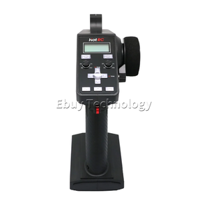 HOTRC CT-6A 6-Channel RC Transmitter & Receiver - 2.4Ghz Remote For Cars & Boats