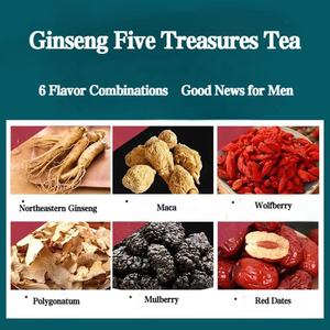 Bio Ginseng-Tee in Großpackung mit Goji-Beeren, Nierentee als Feste Gesundheits- und Energie-Booster, Nierenreinigung und Entgiftung, Schwarzer Tee - Product Image 2