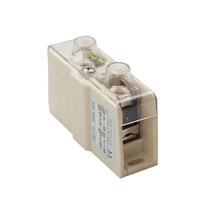 Bloc de distribution de puissance à contact en cuivre certifié CE/ISO 232A 95mm, connexion par vis, connecteur de puissance modulaire 6 pôles