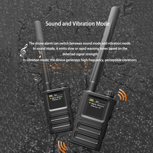 Détecteur de drone portable Skydroid S10 avec détection large bande 300 MHz-6 GHz et portée de 1 km, dispositif d'alarme UAV portable - Product Image 3