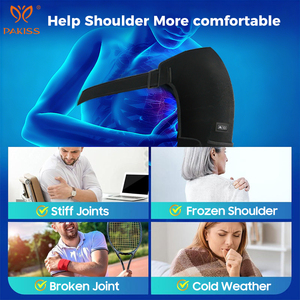 Cinturón de Terapia de Luz Roja Inalámbrico Unisex Personalizado PAKISS, 105 Luces LED, Vibración, Masaje, Calor, Alivio del Dolor, para Hombro - Product Image 3