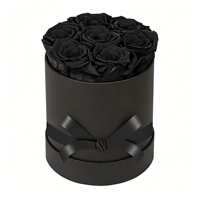 7 Stück Konservierte Rosen in einer Box 0,55 kg Konservierte Blumen für Geburtstagsgeschenke zum Muttertag