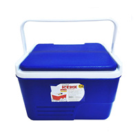 Glacière rigide isotherme 6L pour extérieur, pêche, aliments, bière et vin, avec poignée
