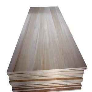 Vente en gros usine : Panneaux de bois de <span class=keywords><strong>Paulownia</strong></span> massif de qualité AB de 30 mm, panneaux de bois de Princesse collés sur le bord pour meubles - Product Image 5