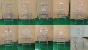 كرسي أكريليك فاخر شفاف من الكريستال الراتنجي بتصميم شيافاري للبيع بالجملة من المصنع لعام 2025 - Product Image 6