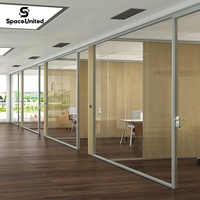SpaceUnited Factory, vente en gros de meubles de bureau modernes, cloisons de bureau en bois et en verre transparent