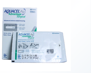 Apósito Quirúrgico Antimicrobiano Avanzado <span class=keywords><strong>Convatec</strong></span> Aquacel Ag Advantage con Plata 5x5CM - Product Image 3