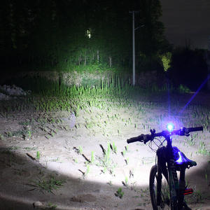 Phare de vélo Luomen P70 60 mm à LED rechargeable pour la conduite nocturne et le camping avec câble d'alimentation de 1 m - Product Image 4