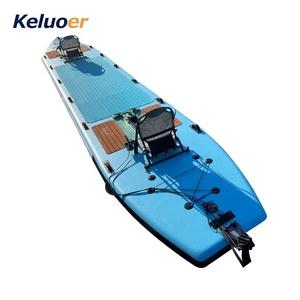 Kayak de pesca con pedal modular para 2 personas con asiento giratorio desmontable 360 fácil de transportar - Product Image 1
