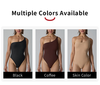Combinaison à bretelles pour femme, sexy, sans manches, à manches longues, dos nu, combinaisons à épaules dénudées, hauts pour sortir