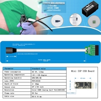 Instruments chirurgicaux pour oreilles, yeux, nez et gorge, petite caméra modèle 46, interface USB, 30 FPS, endoscope en acier, Ojos Omnivision 6946