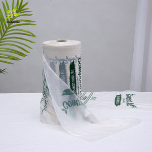 Biodegradabile trasparente per uso alimentare sacchetto di plastica su rotolo per il supermercato frutta e <span class=keywords><strong>verdura</strong></span> borsa - Product Image 4