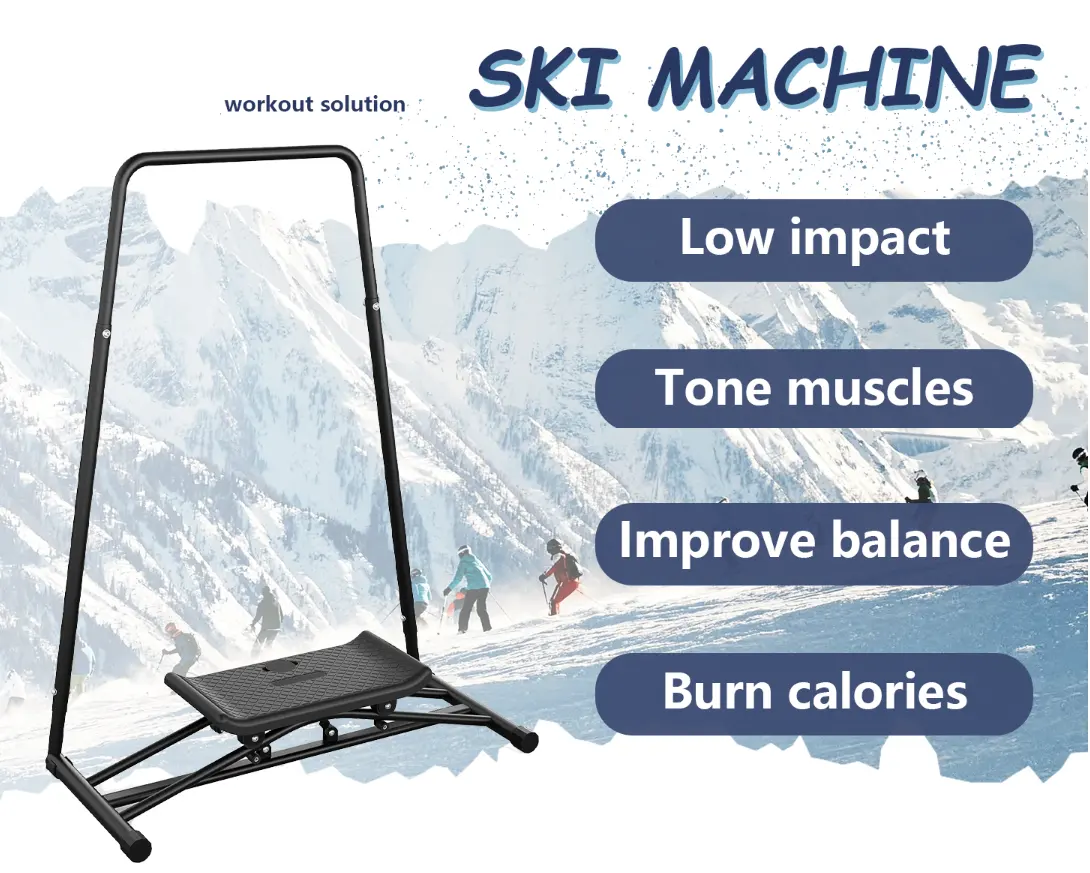 Machine de ski de haute qualité Balance entraînement pli rose couleurs personnalisées entraînements à domicile cardio entraîneur hanche machine d'entraînement