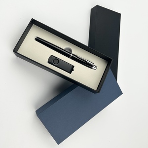 โปรโมชั่นขายส่ง ปากกาโลหะพิมพ์ลายสกรีน พร้อมชุดแฟลชไดรฟ์ USB ของขวัญธุรกิจสุดหรู ปรับแต่งโลโก้ได้ตามต้องการ ยี่ห้อ JIUSI - Product Image 5