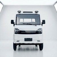 Mini-camion électrique abordable, norme CEE, vitesse réglable 25-45 km/h, idéal pour la livraison de colis sur campus
