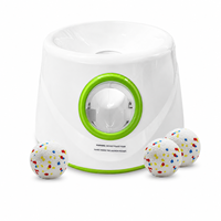 Lanceur automatique de balles pour chien 2000mAh, ABS écologique, 3 distances de lancement, chargement Type-C, luxe, 3 balles ETPU, jeu interactif de rapporter