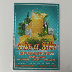 Autocollants graphiques de fenêtre en vinyle Perf à vision unidirectionnelle imprimés UV personnalisés autocollant publicitaire en vinyle perforé transparent - Product Image 2