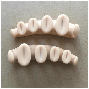 Séparateur d'orteils en gel de silicone pur, doux, durable et réutilisable pour le nail art - Product Image 4