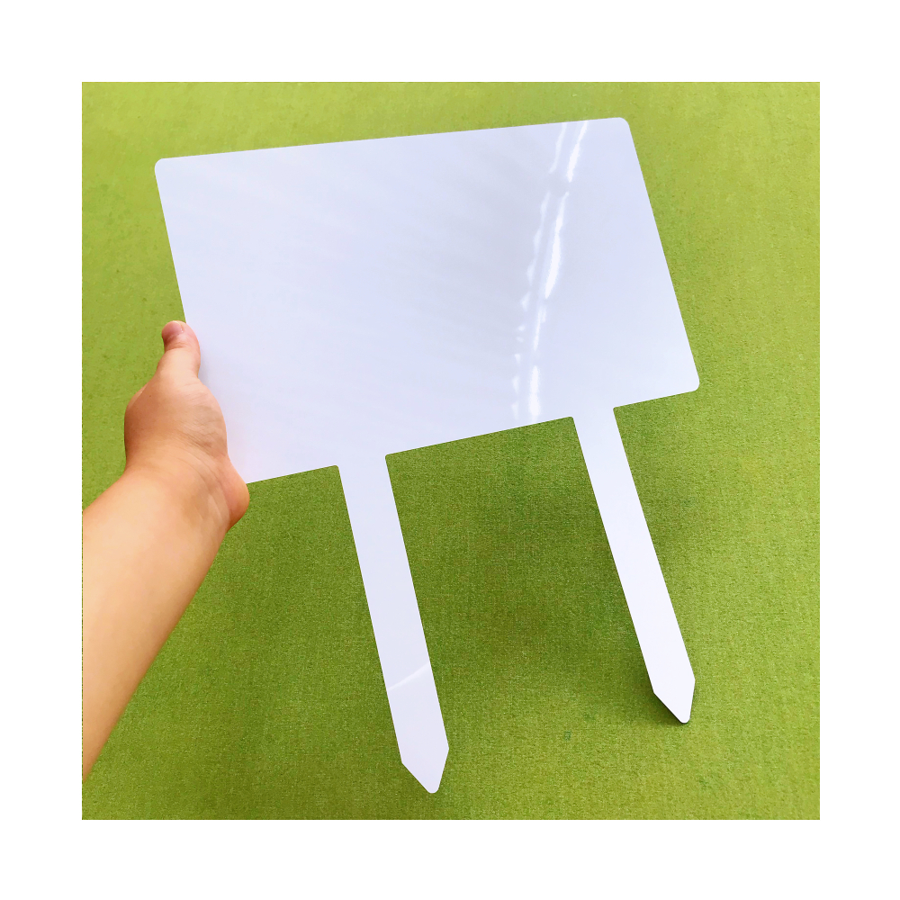 2023 алюминиевая металлическая садовая стойка овальной формы для сублимационной печати