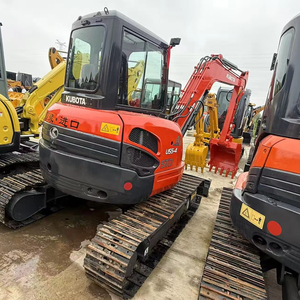 Mini Excavadora hidráulica sobre orugas Kubota U55 usada, fácil operación para espacio estrecho U20 U30 U35 U40 U48 KX155 KX163 KX165 183 185 - Product Image 1