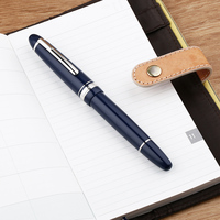 MAJOHN – stylo-plume P136, ensemble de pointe remplaçable absorbant à encre à piston en cuivre métallique, stylo pointu pour adulte n ° 6