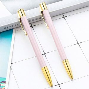 1.0Mm New Twist-Action Metal Ballpoint Custom Logo Office & Student Writing Gift Promotional <b>Pen</b> - Product Image 2