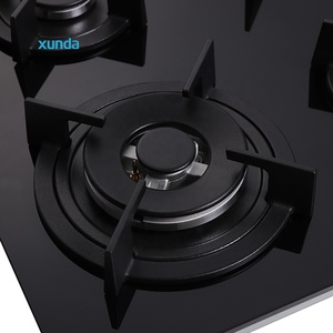 Piano Cottura a Gas Integrato Xunda, 4 Fuochi, in Vetro Temperato con Supporto in Ghisa, Produzione Cinese all'Ingrosso - Product Image 6