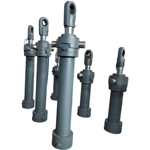 Cilindros Hidráulicos de Acero Cromado Doble Acción Personalizados para Maquinaria Agrícola y de Construcción, 63mm de Diámetro Interior - Product Image 2