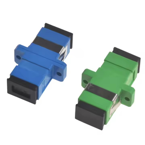 Nhà Máy Tùy Biến <span class=keywords><strong>Duplex</strong></span> Duy Nhất Chế Độ Sợi Quang Kết Nối Adapter <span class=keywords><strong>SC</strong></span>/APC <span class=keywords><strong>LC</strong></span> <span class=keywords><strong>Coupler</strong></span> Với Mặt Bích 2-Cổng - Product Image 2