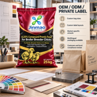 Jinmao 0,25% Additifs en poudre de minéraux et oligo-éléments de qualité alimentaire pour poulets de chair et reproducteurs, origine Sichuan