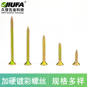 Jiufa หัวฟิลิปส์สกรูเจาะแบบ countersunk ทำจาก M4x16ไฟเบอร์เคลือบสีให้แน่น - Product Image 4
