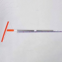 Wanhao GS-15 Noir – Grattoir multifonctionnel en plastique, silicone et nylon, écologique et durable, pour sols et vitres, avec crochet antidérapant et sans résidus de poils