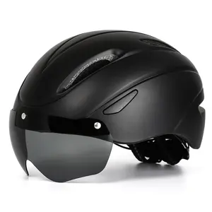 Vittgoal Kinh Tế MTB Mũ bảo hiểm xe đạp xe đạp Mũ bảo hiểm với Visor thể thao casco Racing Dirt Bike Mũ bảo hiểm có thể điều chỉnh phụ kiện