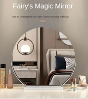 Miroir intelligent moderne à DEL Miroir mural en verre miniature pour salle de bain Prix d'usine Personnalisation directe Fabricant