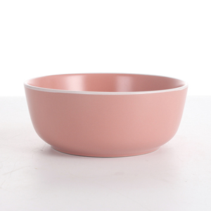 Nuevo juego de vajilla de gres ecológico de grado AB, plato de cena, tazón, taza, azul mate, Amarillo, Rosa - Product Image 4