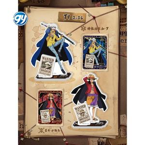 Support en acrylique <span class=keywords><strong>Pirate</strong></span> <span class=keywords><strong>Voyage</strong></span>, figurine <span class=keywords><strong>de</strong></span> collection à double face pour décoration <span class=keywords><strong>de</strong></span> bureau, cadeau pour fans - Product Image 6