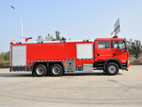 Camion-citerne de pompiers haute performance 6x4 LHD avec moteur 350 CV et portée de pulvérisation de mousse de 60 m pour la sécurité incendie industrielle