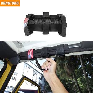 Poignée de Protection pour toit de voiture rétractable, accessoires en aluminium pour <span class=keywords><strong>Jeep</strong></span> <span class=keywords><strong>Wrangler</strong></span> JK JL - Product Image 2