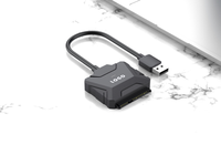 Cable Adaptador de Disco Duro SATA 3 a USB 3.0 de 50 cm OEM para HDD y SSD de 2.5 Pulgadas, Cable Convertidor de USB a SATA