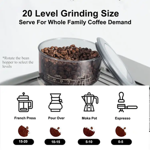 <span class=keywords><strong>Cafetera</strong></span> <span class=keywords><strong>Expresso</strong></span> 3 en 1 para Hotel, Máquina de Café <span class=keywords><strong>Expresso</strong></span> con Molinillo - Product Image 2