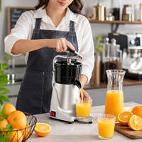Extracteur de jus d'orange et de citron automatique commercial à haute efficacité avec conception anti-goutte, capacité de 5 L, puissance de 250 W