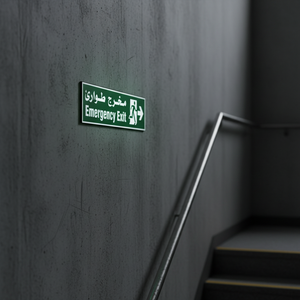 Letrero Luminoso de Alta Intensidad que Brilla en la Oscuridad, Adhesivo Fluorescente <span class=keywords><strong>Fotoluminiscente</strong></span>, Señalización de Seguridad - Product Image 6